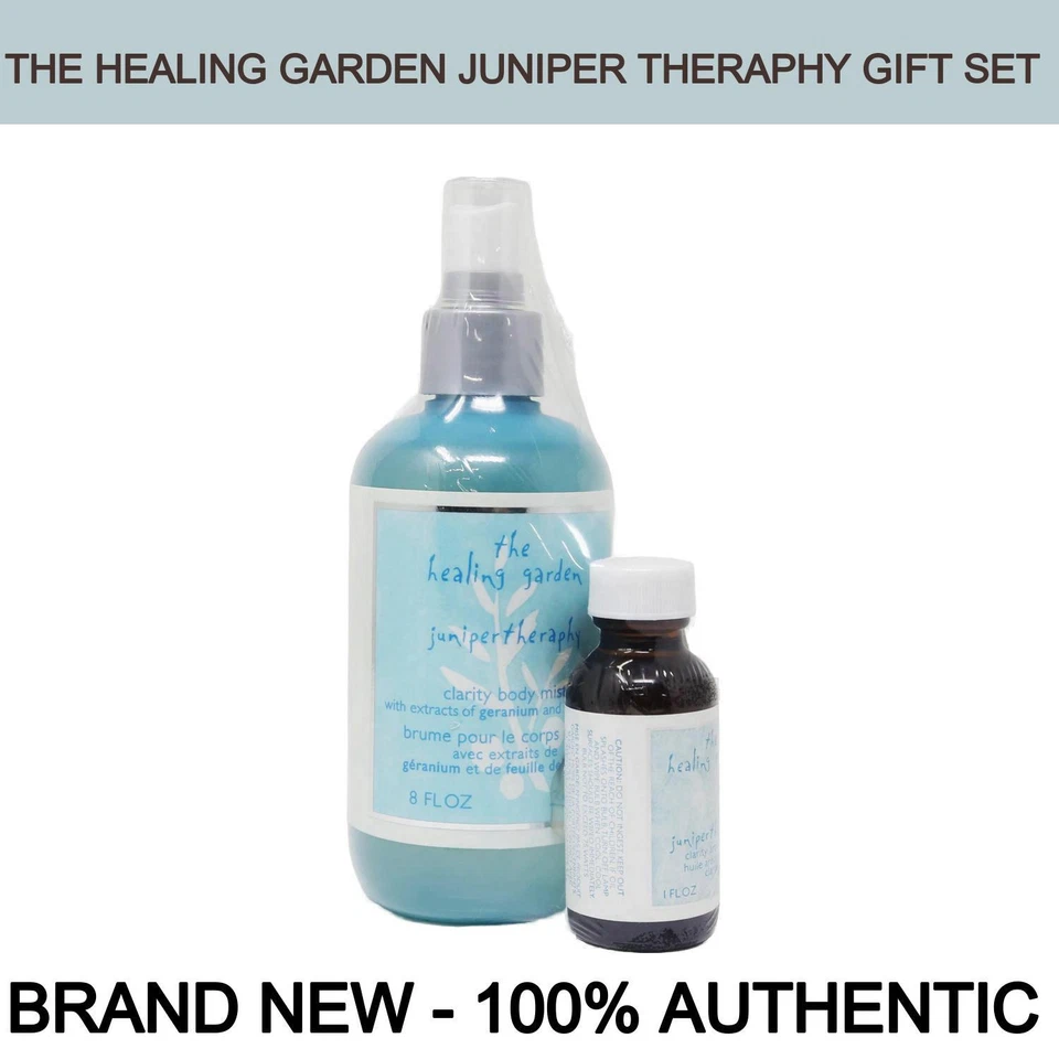 Terapia de enebro de jardín Coty Healing: ¡Nueva niebla corporal de 8 oz y aceite aromático de 1 oz! Foto 1 de 1