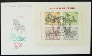 Germany Berlin FDC 1969 - Berlin Zoo. - Picture 1 of 1