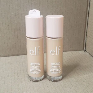 e.l.f. Halo Glow Liquid Filter Glow Booster w/Squalane & hyaluronic acid QTY 2 - Picture 1 of 5