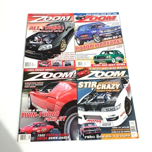 Zoom Car Magazines Bundle Issues 110, 111, 112, 114 JDM Imports Cars - Picture 1 of 10
