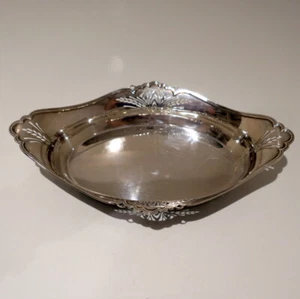 Mid 20th Century Modern Sterling Silver Roll Basket London 1945 Mappin & Webb - Picture 1 of 8