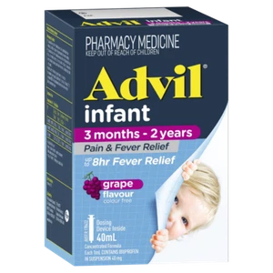 Advil Infant 3 Months - 2 Years Oral Liquid 40mL 8HR Pain & Fever Relief - Picture 1 of 1
