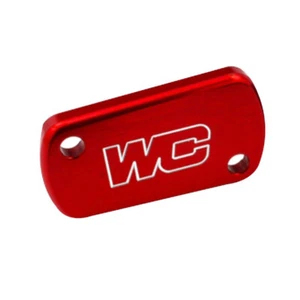 Works Connection Rear Brake Reservoir Cap Red For Kawasaki KLX140L 2008-2009 - Picture 1 of 2