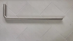 L-Profil Edelstahl zum Beispiel RTK Antennenhalter / Wetterstation Halterung - Bild 1 von 2