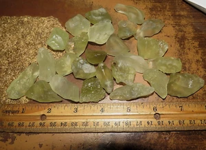 Libyscher Wüstenglas Meteorit Tektit Einschlag Probe PREIS GILT FÜR EIN STÜCK JAL - Bild 1 von 2