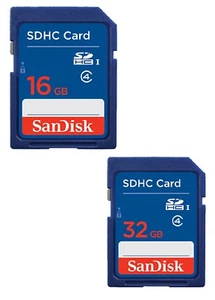 16/32GB SanDisk SD Class 4 Secure Digital Standard Memory Card Wholesale ME - Picture 1 of 3