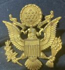 NICE US Army Military Colonel Hat Cap Badge Insignia Pin American Eagle Vintage