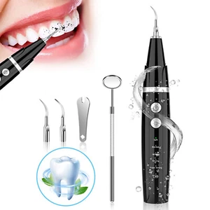Rimuovi Tartaro Elettrico Ultrasuoni Tartaro Sbiancamento USB Pulitore Denti - Foto 1 di 14