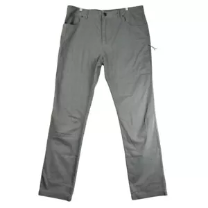 Backcountry Coville Hiking Pants Mens 38 Gray Cotton Stretch Pocket Straight Leg - Picture 1 of 10