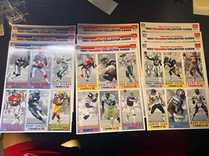1993 McDonald's GameDay Collector Cards Complete Set! 3 Sheets A, B & C-3 Sets - Picture 1 of 4