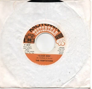 TEMPTATIONS - CLOUD NINE / RUNAWAY CHILD, RUNNING WILD - Picture 1 of 1