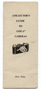 Rare Vintage "Collector's Guide to Leica Cameras" - Bild 1 von 5