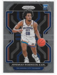 2021-22 Panini Prizm #319 Jeremiah Robinson-Earl RC - Oklahoma City Thunder - Picture 1 of 2