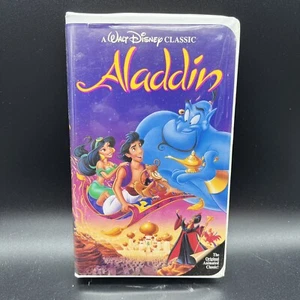 Disney Aladdin VHS Black Diamond movie - Picture 1 of 5