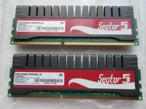 Patriot Sector 5 PGV38G1600ELK 8GB kit (4GBx2) DDR3-1600 PC3-12800 RAM CL9 - Picture 1 of 3
