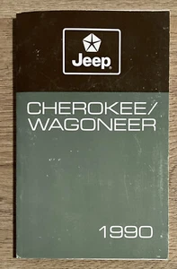 Jeep Cherokee/Wagoneer 1990 Owners Manual Condition Good EB38 - Picture 1 of 2