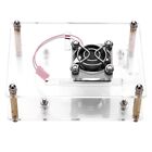 Acrylic PMMA Enclosure Box Protective Case Cooling Fan For 2 3 VIS