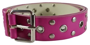 Damen Gürtel Pink Rosa Flexibel einstellbar alle Größen von 70 bis 100cm Taille - Bild 1 von 2