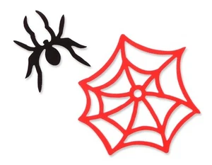 Sizzix Bigz Spider & Web Animation Würfel #A11125 Einzelhandel 19,99 $ Thaumatrop SPASS!! - Bild 1 von 4