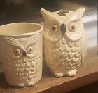 Owl 2 Peice Set?? 1 Toothbrush Holder /1 Extra Cupholder
