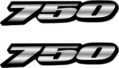 Calcomanía lisa plana gris 750 compatible con GSXR750 para motocicleta Foto 1 de 3