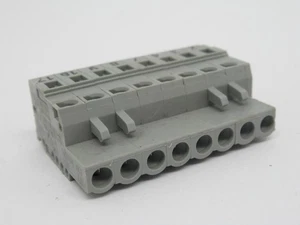 WAGO 231-108/026-000 Female Pluggable Connector 2.5mm 8-Pole Grey USED - Picture 1 of 2