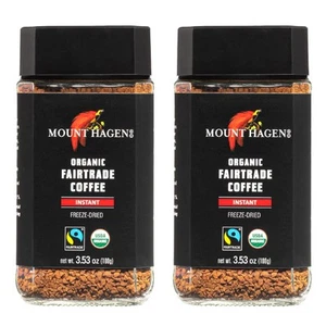 3.53oz Organic Freeze Dried Instant Coffee - 2 pack | Eco-friendly Coffee Mad... - Picture 1 of 5