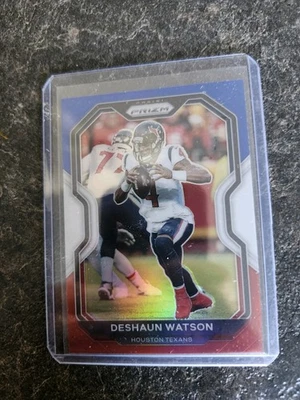 2020 Panini Prizm Red White Blue Deshaun Watson Card# 74 - Image 1 of 2