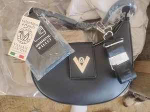 Borsa Valentino Orlandi nuova con etichetta nera tracolla tracolla tracolla borsa tracolla con portafoglio prezzo al dettaglio consigliato 240,0 - Foto 1 di 11