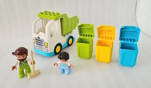 Lego Duplo Garbage Truck & Recycling Figures and Pieces Replacement from #10945 - Picture 1 of 8