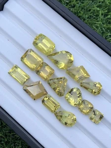 151.60 Carats Exquisite & fancy Cut Lemon Quartz from Brazil for jewellery - Picture 1 of 7