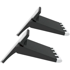 2 Pcs Notebook-Kühlkörper Schreibtisch-Laptop-Ständer Laptop-Unterstützung - Afbeelding 1 van 12