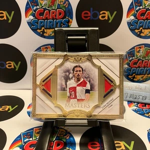 2024 Futera Unique Masters Luka Modric 11/12 Real Madrid Gold Frame Card - Picture 1 of 2