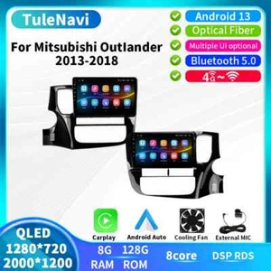 For Mitsubishi Outlander 3 GF0W 2013-2018 Car Radio Carplay Stereo Screen GPS 4G - Foto 1 di 40