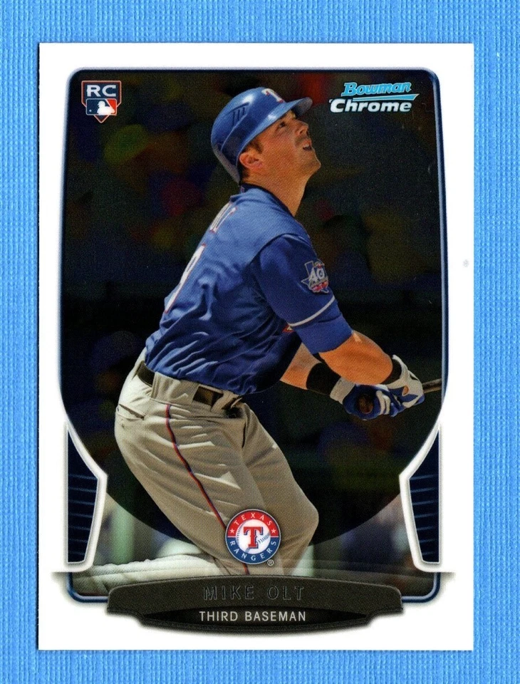 2013 Bowman Chrome #83 Mike Olt Rangers - Image 1 of 1