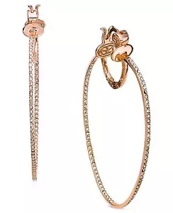 Hoop Earrings SIS Simone I Smith 18k over Sterling Silver Hoop Earrings - Picture 1 of 2