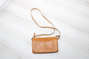 Promod Tasche Umhängetasche braun caramel camel gold Neuwertig - Bild 1 von 4