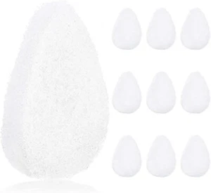 10er Pack Gesichtsschwamm Tiefenreinigung Regelmäßig Peeling Buff Puff Style Pads - Bild 1 von 8