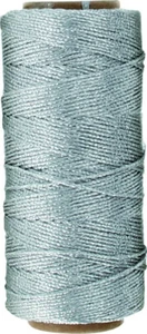 Silberne Schnur - 0,5 Mm X 100 M - Picture 1 of 2