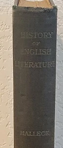 History of English Literature by Reuben Post Halleck • Printed In The Year 1900 - Picture 1 of 12
