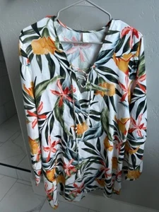 Sonnet Shores Damen Blatt Kleid Badeanzug Cover-Up Größe M - Bild 1 von 4