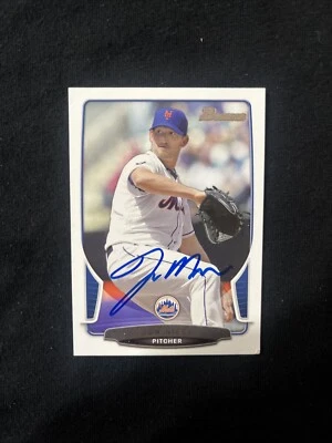 Jon Niese SIGNED 2013 Bowman AUTO New York Mets AUTOGRAPH  - Image 1 of 2