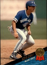 1993 Leaf Toronto Blue Jays Baseball Card #190 Eddie Zosky