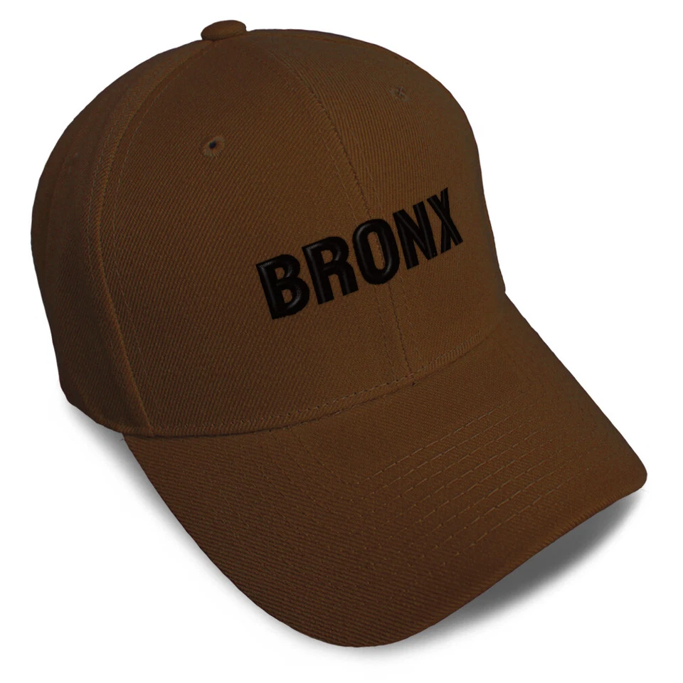 Gorra de béisbol New York City Bronx Borough B bordada sombreros para papá para hombres y mujeres Foto 1 de 1