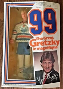 1983 MATTEL WAYNE GRETZKY OILERS #99 ACTION FIGURE DOLL (#5949) NEW UNUSED RARE - Picture 1 of 6