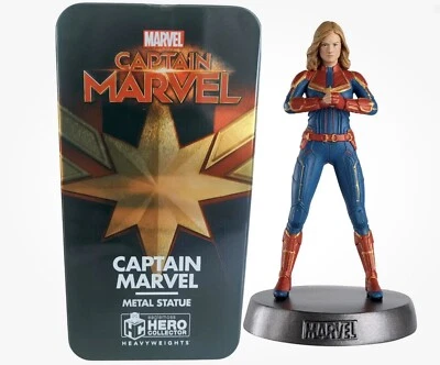 Marvel Heavyweights Collection Captain Marvel 4.5” Metal Figure Hero  - Image 1 of 4
