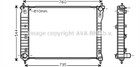 OE SPEC AVA RADIATOR FOR OPEL ANTARA (2007) 2.4 ECOTEC