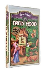 New Sealed Walt Disney Robin Hood Masterpiece Collection VHS FREE SHIPPING - Picture 1 of 7