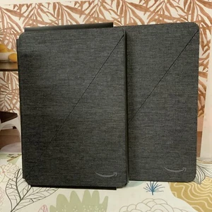 🏯 Amazon Fire HD 8 Cover Case (10th Generation)Charcoal Black-Set Of 2 🆕AS IS - Picture 1 of 3