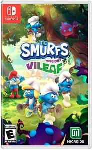 The Smurfs: Mission Vileaf - Nintendo Switch NEW & SEALED - FREE US SHIPPING - Picture 1 of 6